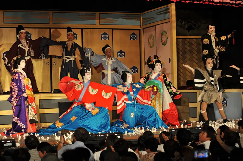 A modern Kabuki performance