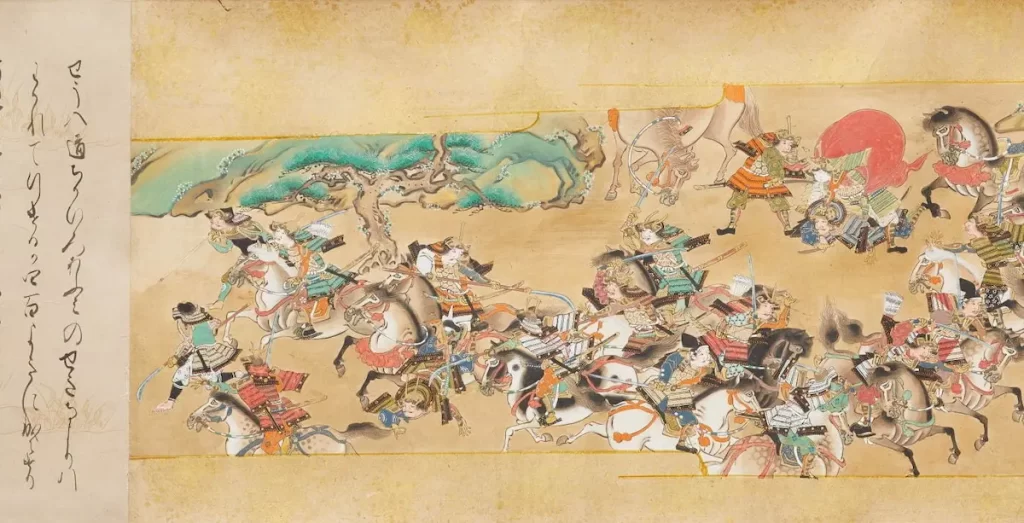 Battle between Go-toba's and Hōjō's army