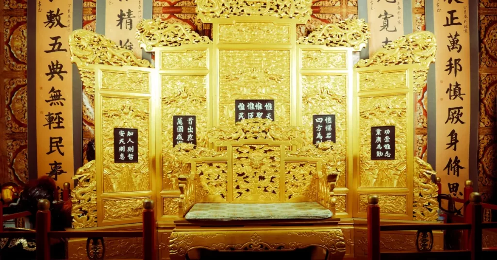 Throne of a Chinese Emperor, also known as Son of Heaven